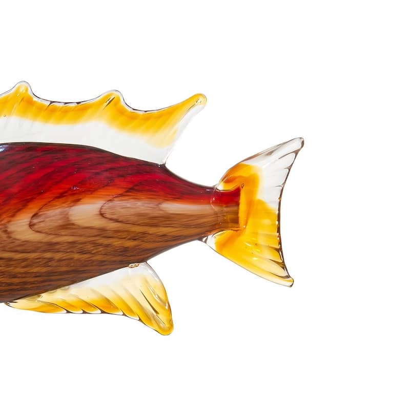 Kuril Fish Handcrafted Art Glass Figurine