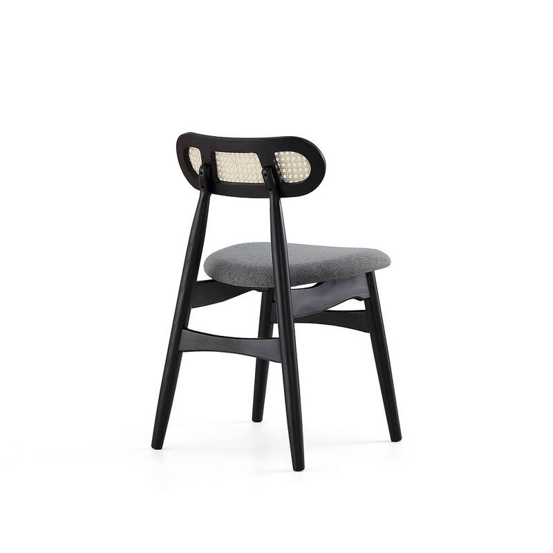Manhattan Comfort Rockaway Colbert Modern 70.86 Solid Wood Dining Set