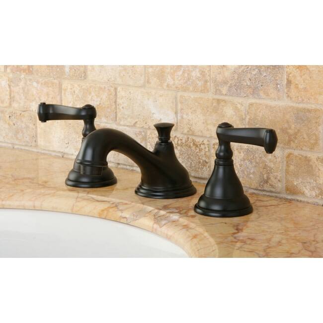 Kingston Brass Royale Widespread Bathroom Faucet with Pop-Up Drain