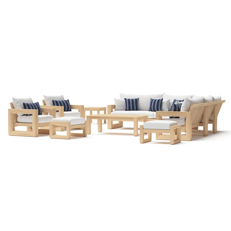 Benson 11 Piece Sunbrella Outdoor Patio Estate Collection
