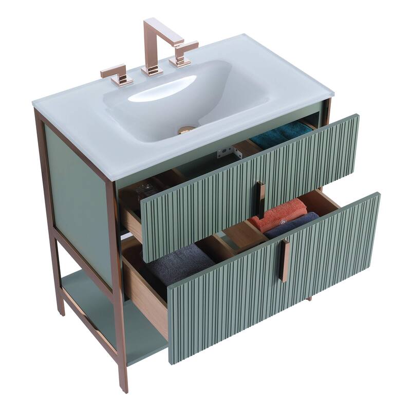 Fine Fixtures Serenity Modern bathroom vanity