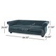 preview thumbnail 13 of 17, Farhart Tufted 3 Seater Sofa by Christopher Knight Home