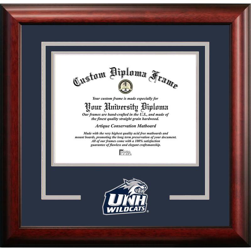 New Hampshire Wildcats 10w x 8h Spirit Diploma Frame