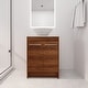 preview thumbnail 84 of 125, BNK 24/36/48/60 Inch Bathroom Vanity with Sink, Freestanding Bathroom Vanity with Soft Close Doors and Adjustable Shelf 24"X18" - BRE217