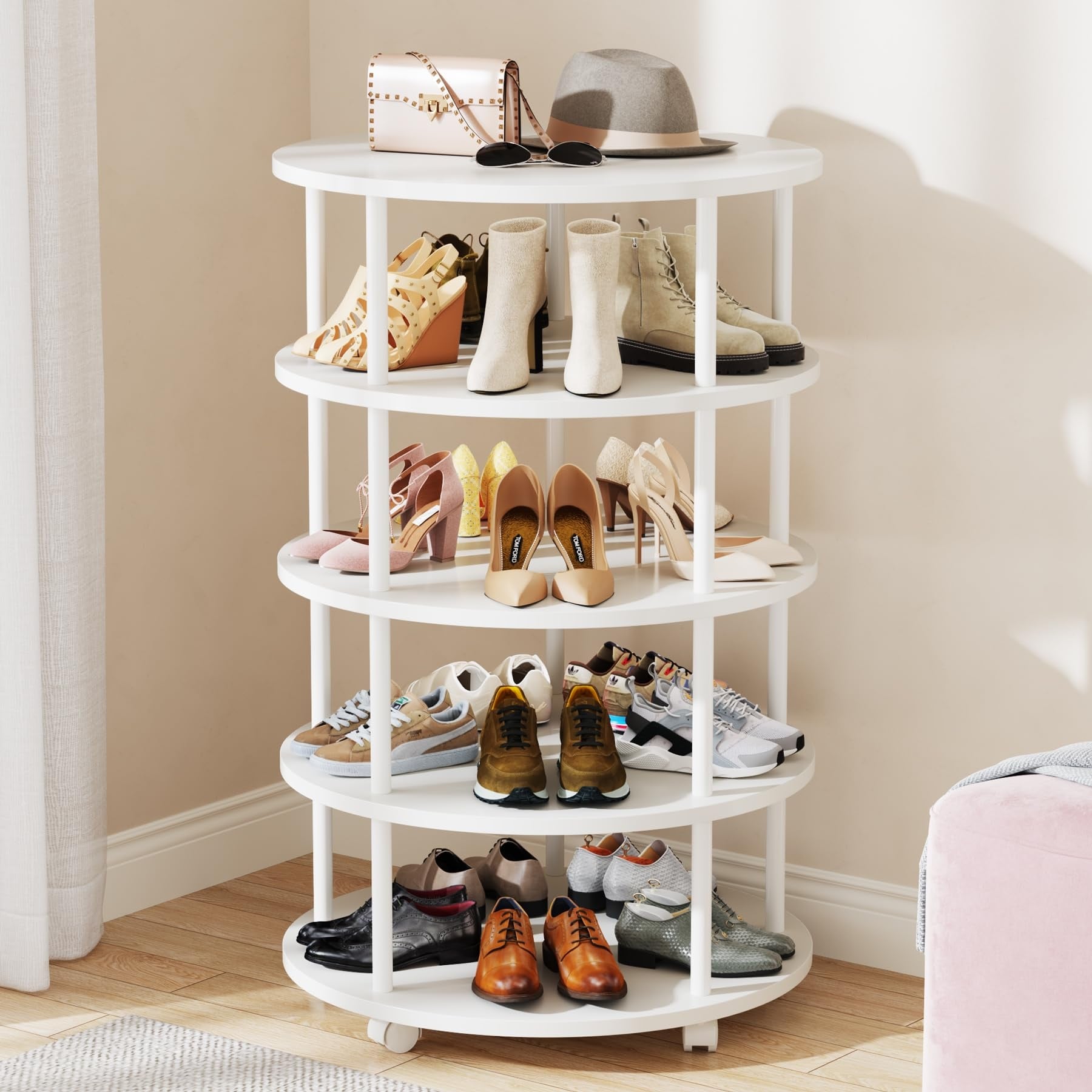 Shoe racks at bed bath & beyond sale
