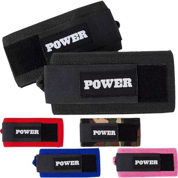 slide 2 of 2, Sling Shot Power Wrist Wraps by Mark Bell - 20" - IPF lifting supports
