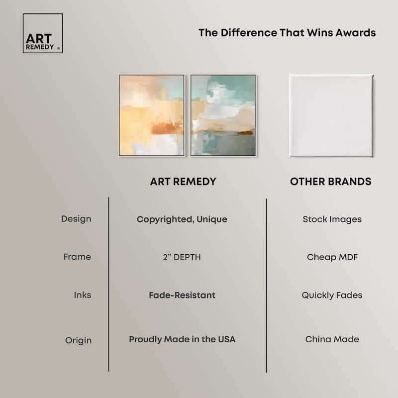 Muted Melody II Canvas Set of 2 by Art Remedy