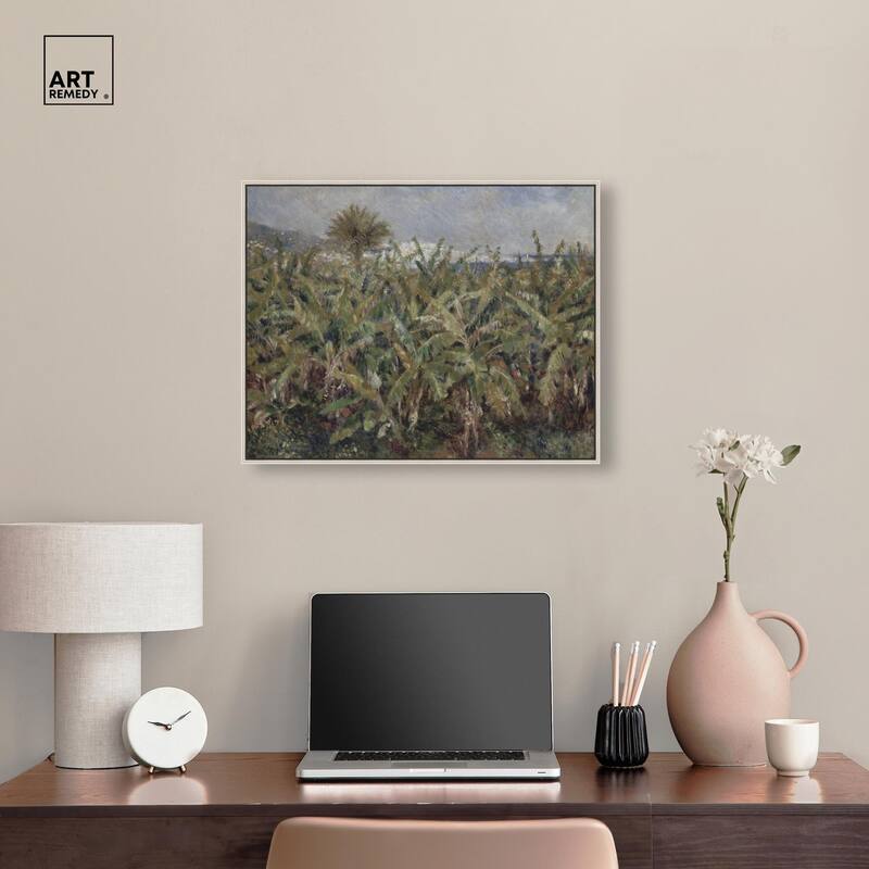 Field of Banana Trees Canvas by Art Remedy
