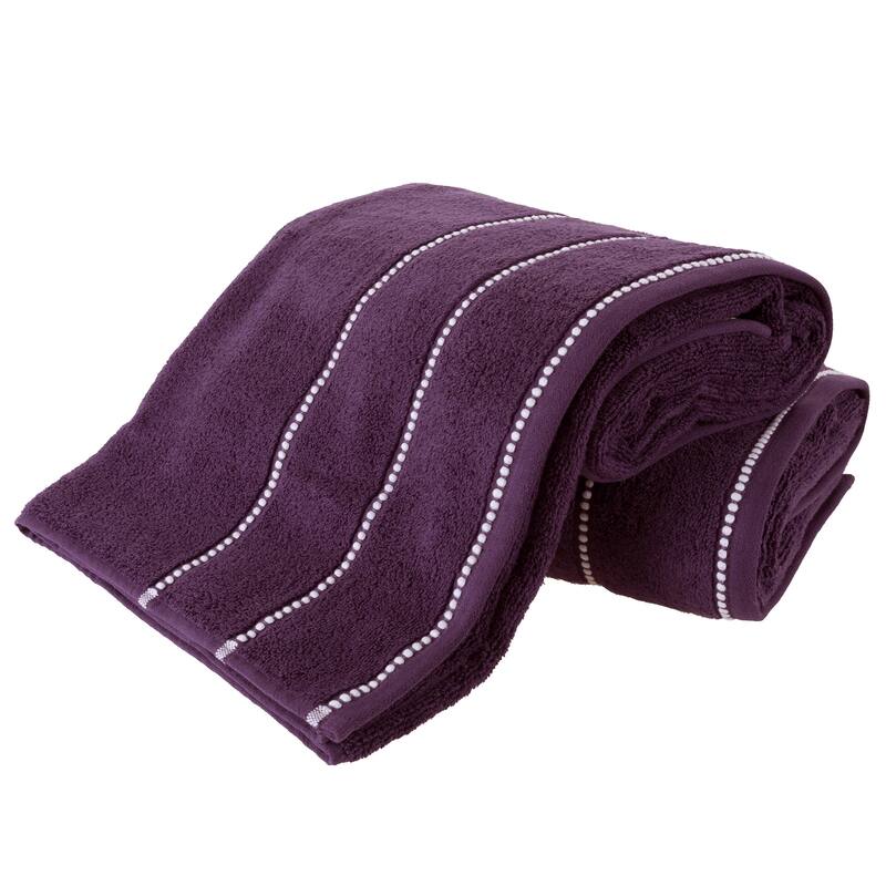 2Piece Washable Bathroom Towels Set Made From 100 Zero Twist Cotton
