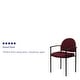 preview thumbnail 14 of 43, Comfort Stackable Steel Side Reception Chair with Arms