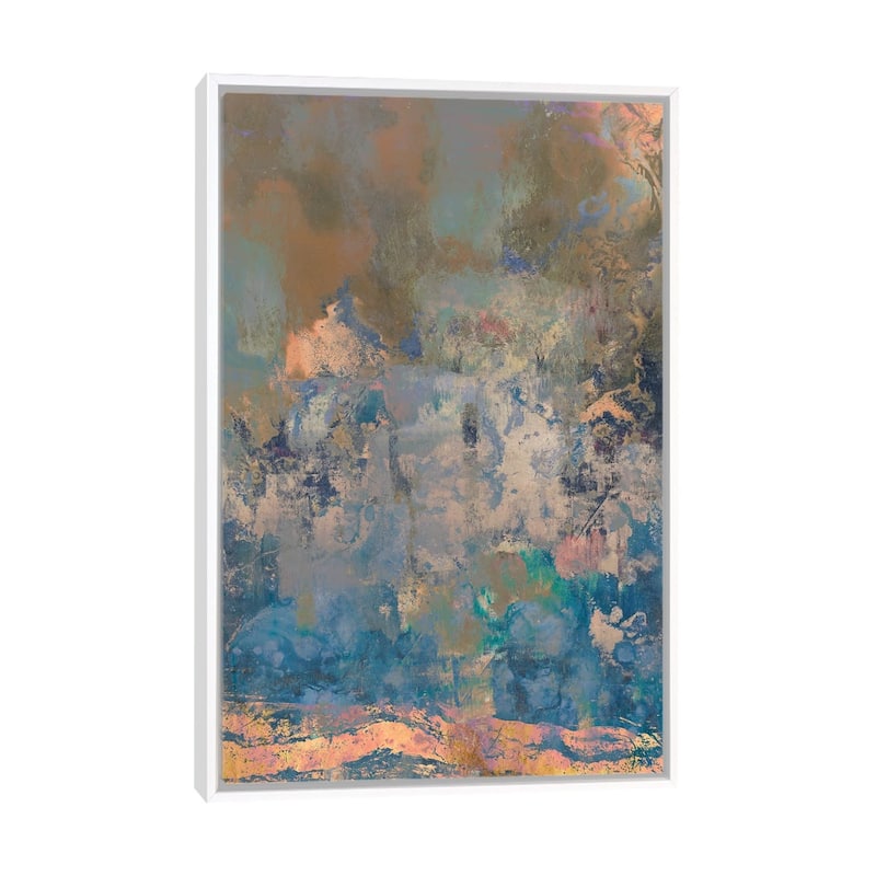 iCanvas "Ruido" by Maximiliano Casal Framed Canvas Print - White - 48x32