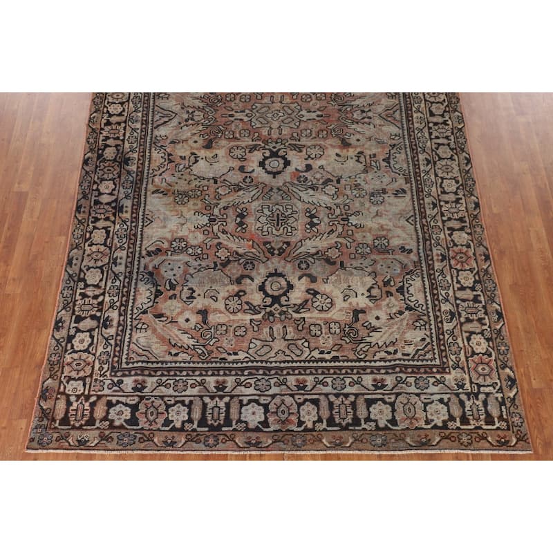 Mahal Persian Antique Area Rug Handmade Wool Carpet - 7'5"x 10'7"