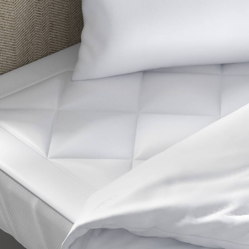 Madison Park Amity Waterproof Sofa Bed Mattress Pad - White
