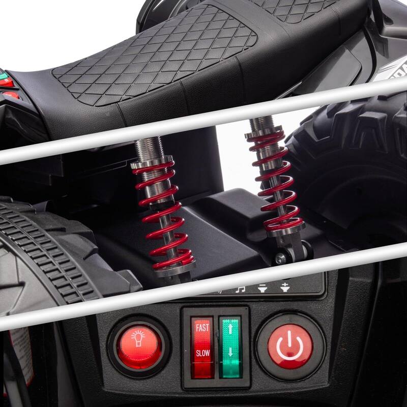 24V Ride on ATV for Kids, 2 Seater Electric Quad Car