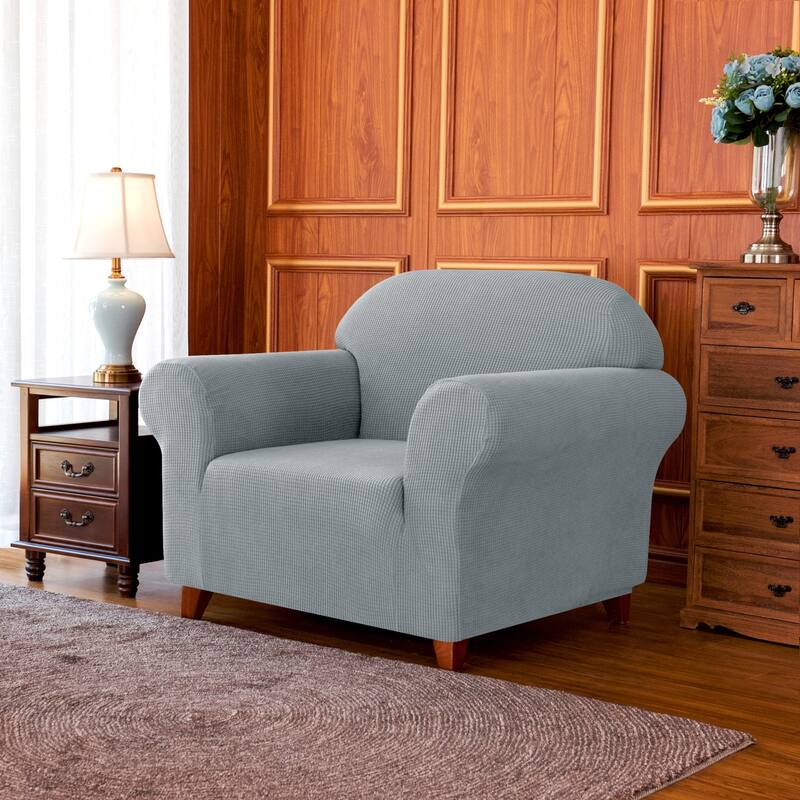 Subrtex Stretch Armchair Slipcover 1 Piece Spandex Furniture Protector