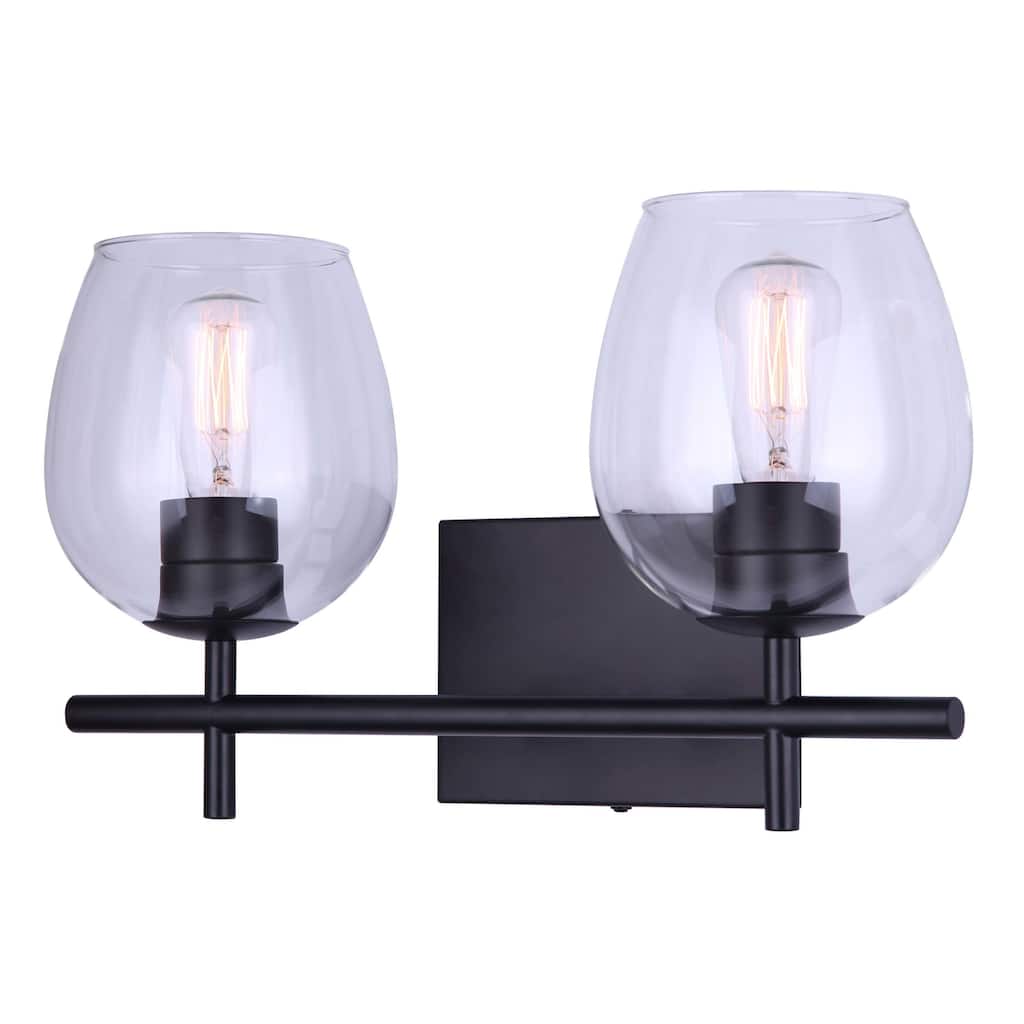 Canarm IVL1019A02 Cain 2 Light 16" Wide Vanity Light