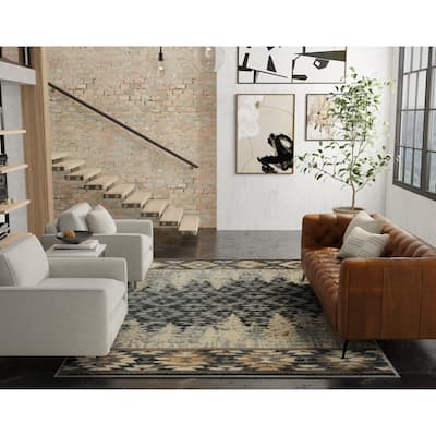 Porch & Den Pines Ivory Bear Rug