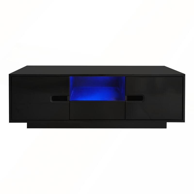 Modern High Glossy Rectangle Coffee Table