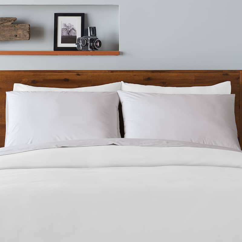 100% Cotton Percale Cool and Crisp Deep Pocket Sheet Set