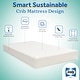 preview thumbnail 3 of 9, Sealy Butterfly Breathable Knit Crib and Toddler Mattress