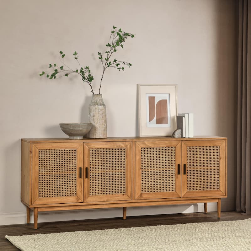 Edris 4-Door Accent Cabinet By Kosas Home - 31.7Hx78.75Wx15D