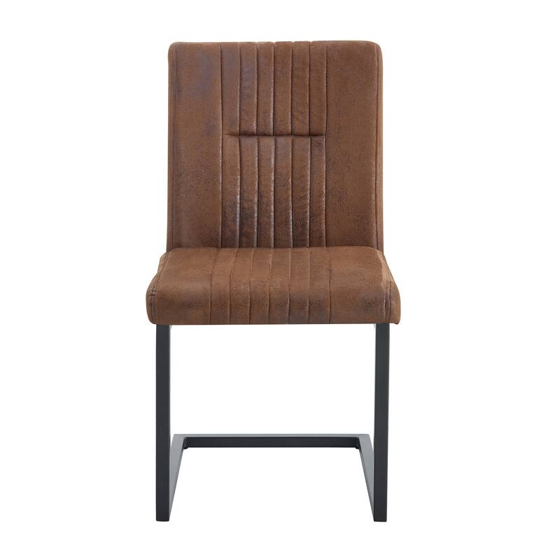 4 Ergonomic Technology Dining Chairs,Perfectly Blending Comfort And Simplicity.Comfortable Sponge Filling