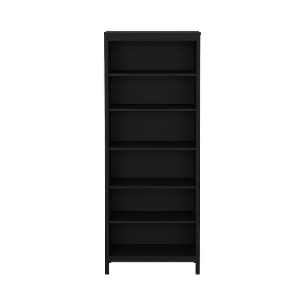 Porch & Den Madrid Adjustable 6 Shelf Bookcase