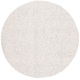 preview thumbnail 102 of 102, SAFAVIEH Handmade Abstract Isaltina Modern Wool Rug 6' Round - Light Grey/Ivory - Round
