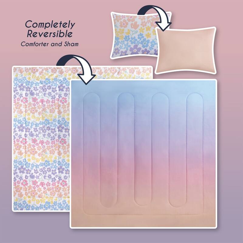 Floral Juvenile Bed in a Bag