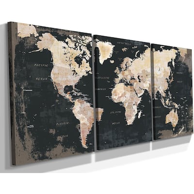 Black and White Wall Art Framed Office Vintage Wall Decor