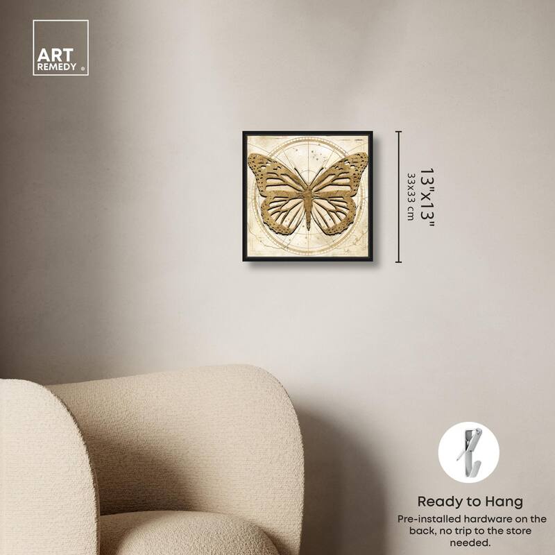Astro Fluttering Wings Canvas by Art Remedy