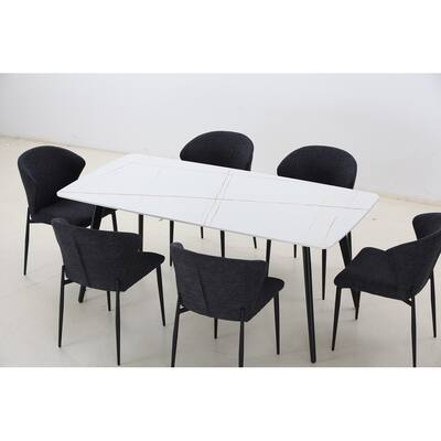 Adjustable Dining Chairs, Upholstered Side Chairs, Set of 4
