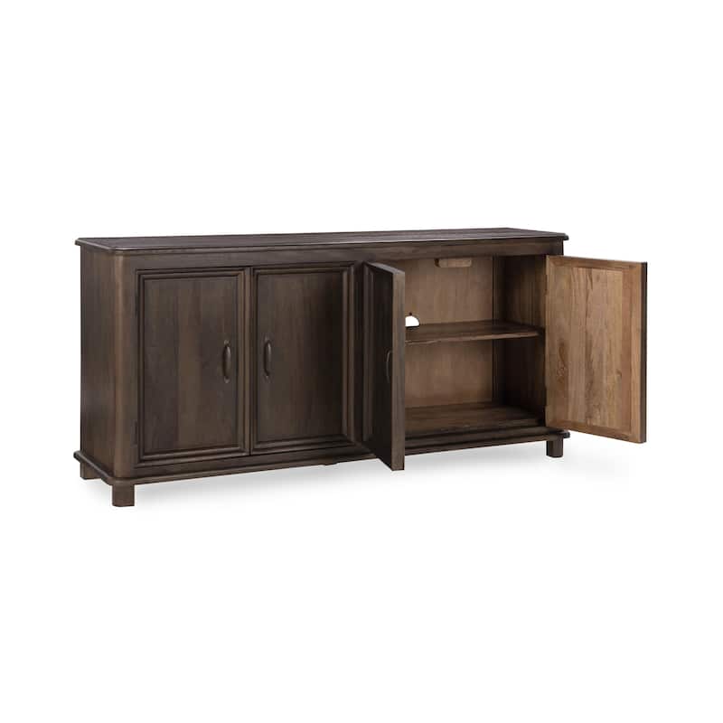 Classic Home Brookside 4-Door Mango wood Sideboard Buffet