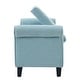 preview thumbnail 11 of 49, Christopher Knight Home - Keiko Contemporary Rolled Arm Fabric Storage Ottoman Bench