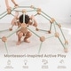 preview thumbnail 14 of 23, Comfy Cubs Wooden Climbing Toys for Toddlers 3-6 - Montessori Climber for Kids - Easy to Assemble