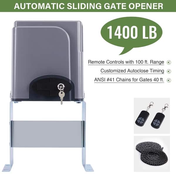 Sliding Gate Openers For Up To 4m/400kg Gates