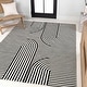 preview thumbnail 78 of 100, JONATHAN Y Nordby Abstract Groovy Striped Area Rug