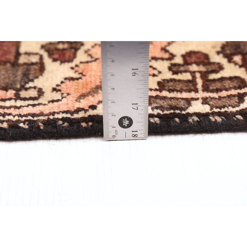 ECARPETGALLERY Hand-knotted Kayseri Vintage Brown Wool Rug - 4'11 x 9'6