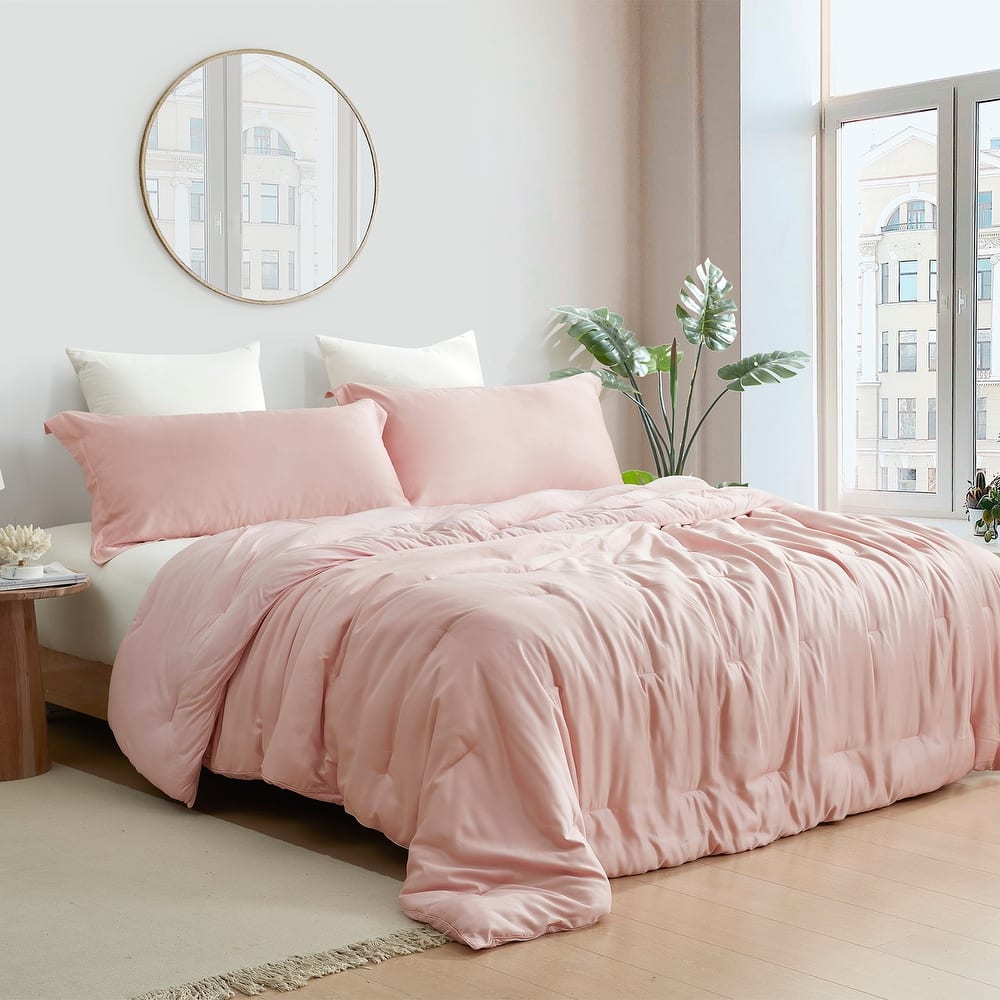 Cold Pandas Knitting - Coma Inducer® Oversized Comforter Set - Rose Quartz