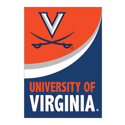 University of Virginia Burlap Flag Garden Size