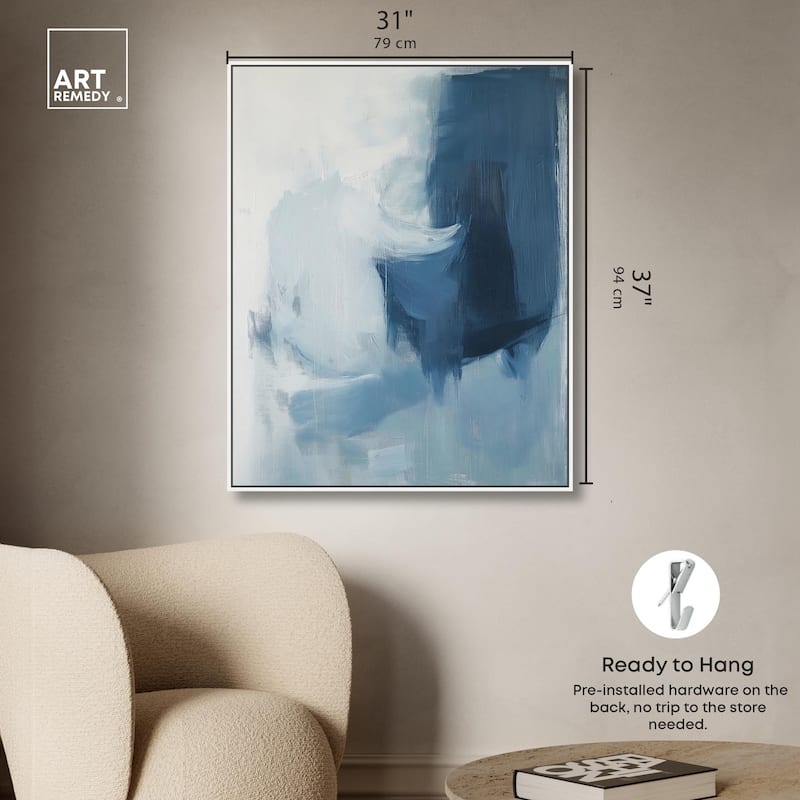 Glacial Reflections II Canvas by Art Remedy