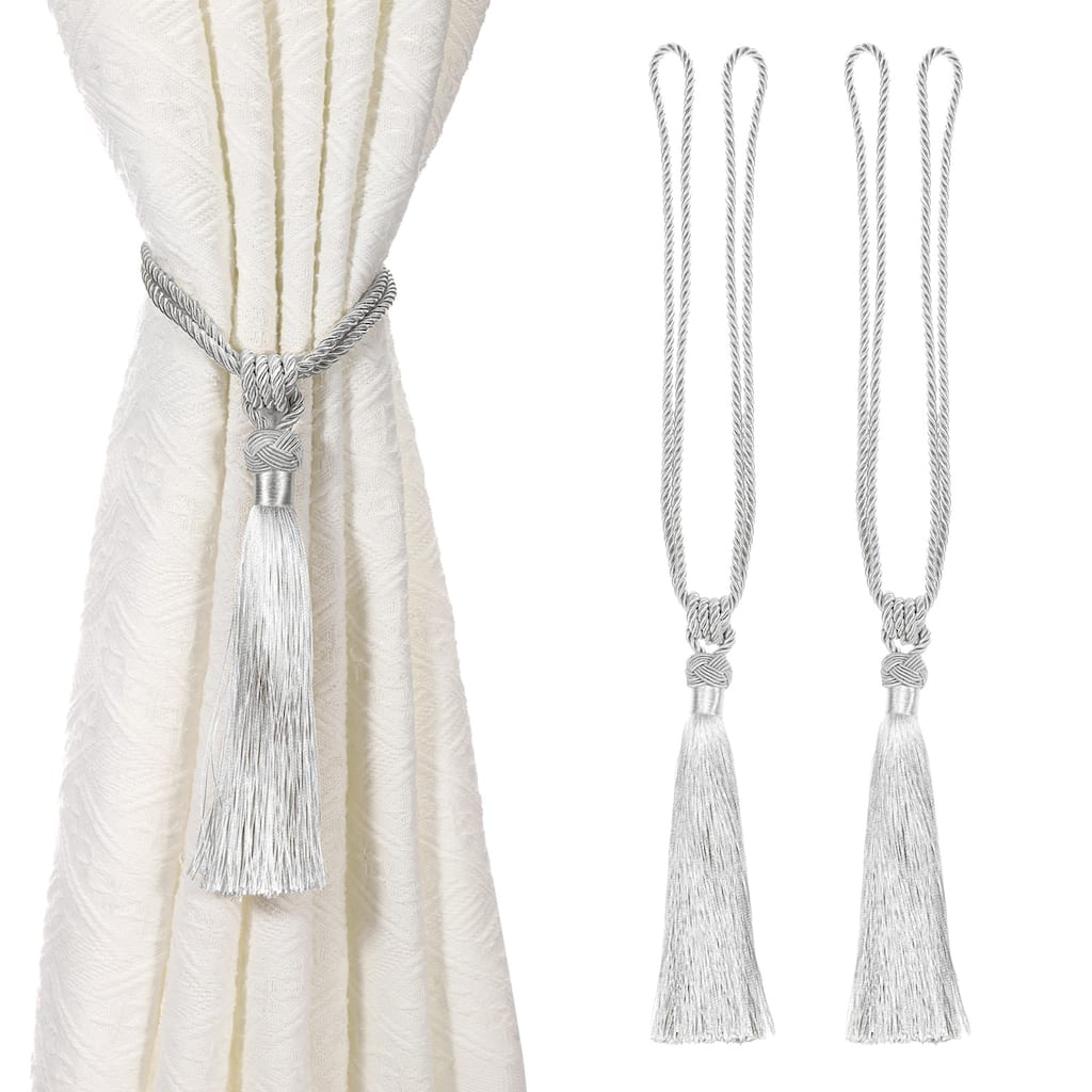 Handmade Elegant Curtain Tiebacks with Tassel