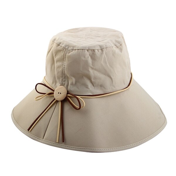 adjustable wide brim hat