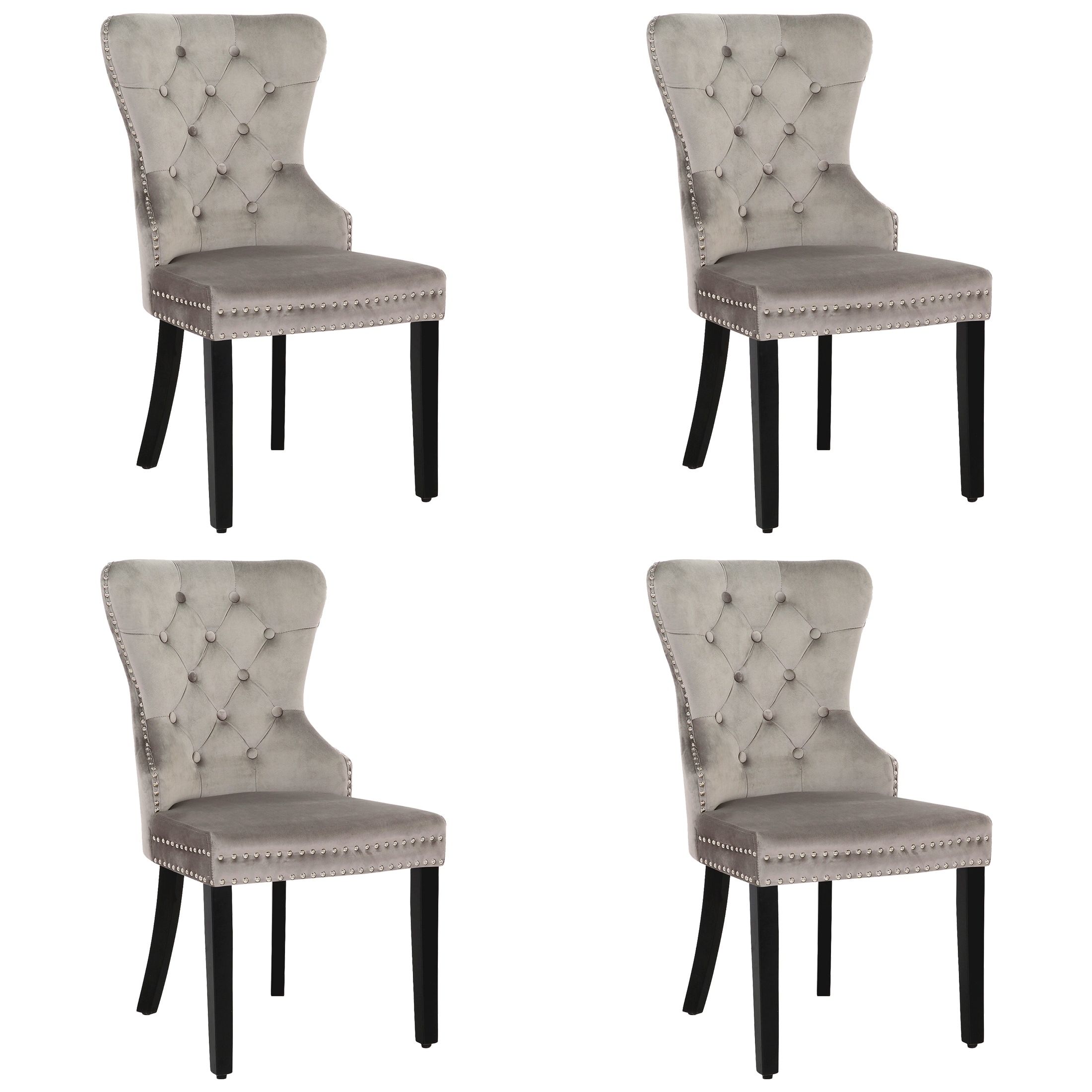 York wingback store dining chair