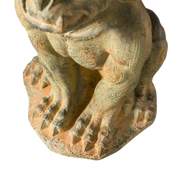 Large Winged Gargoyle Statue Sitting Gargoyle Monster Garden