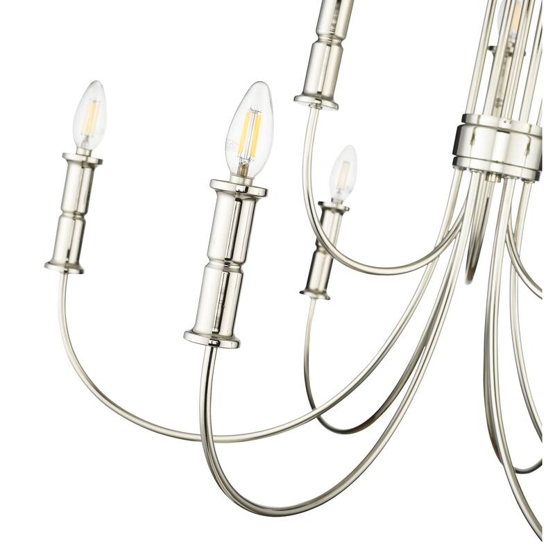 Millennium Lighting 29209 Potiss 9 Light 34" Wide Taper Candle Style