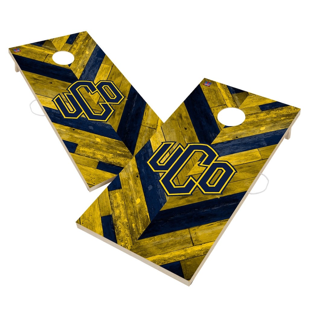 Central Oklahoma Bronchos Cornhole Board Set