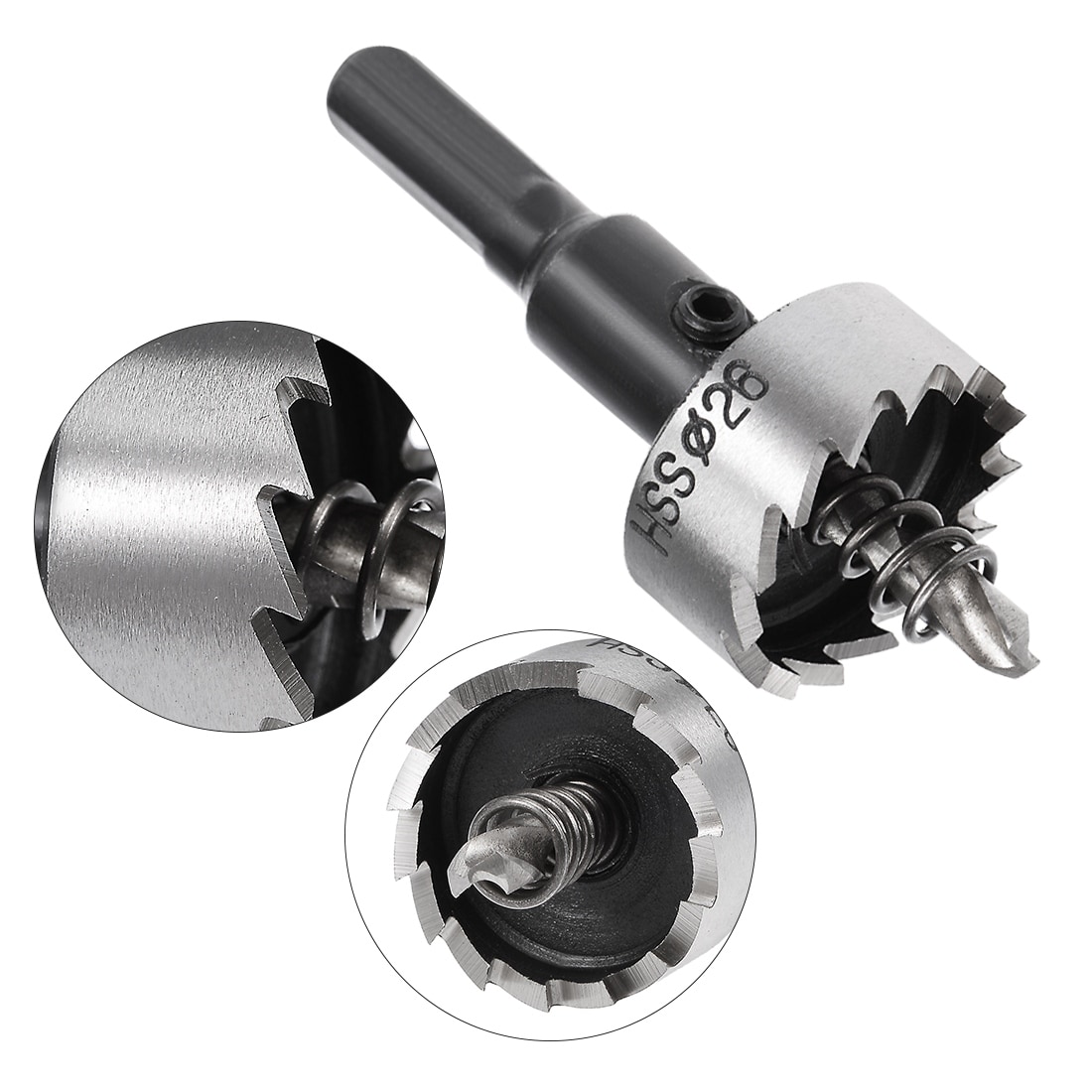 26mm HSS Drill Bit Hole Saw Cutter for 