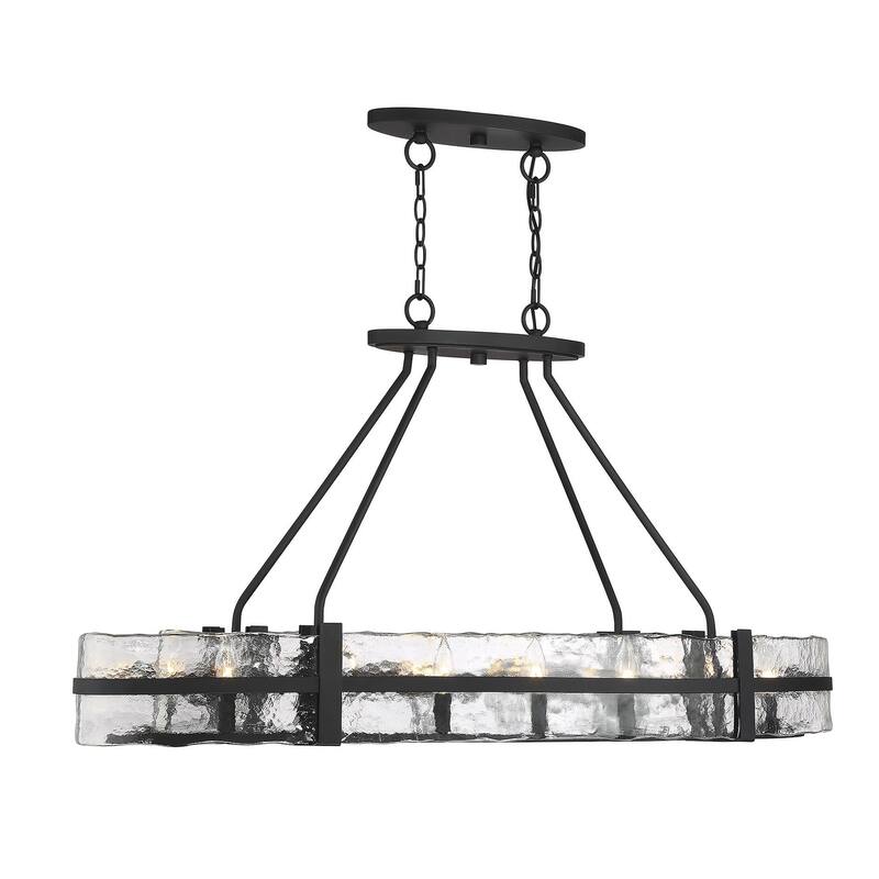 Savoy House Hudson 10 Light 48" Wide Linear Chandelier