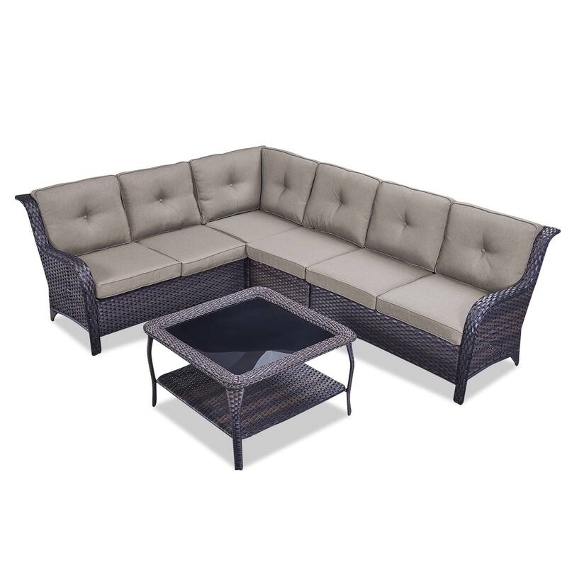Outdoor Sectional Sofa Furniture Set